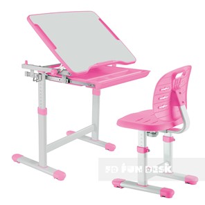 Парта растущая + стул Piccolino III Pink в Смоленске