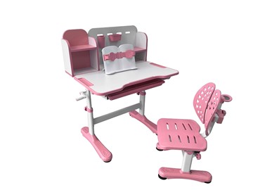 Стол растущий и стул Vivo Pink FUNDESK в Смоленске