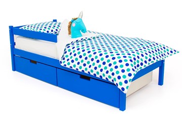Детская кровать Skogen classic синяя в Смоленске
