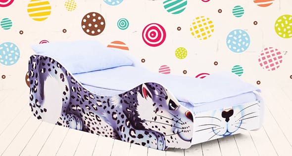 Кровать-зверенок Барс-Снежок в Смоленске - изображение