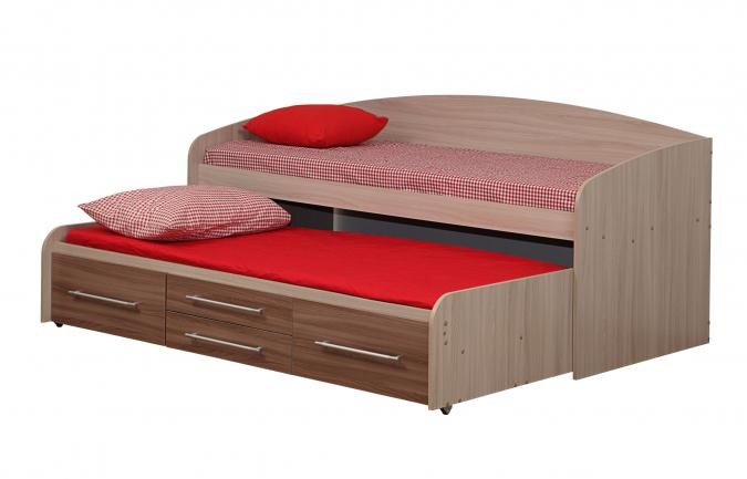 Детская двухъярусная кровать Адель - 5, Вудлайн кремовый в Смоленске - изображение 2