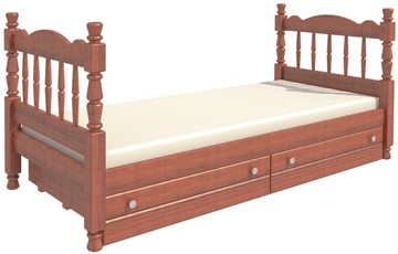 Кроватка Алёнка (Орех) с основанием в Смоленске - предосмотр