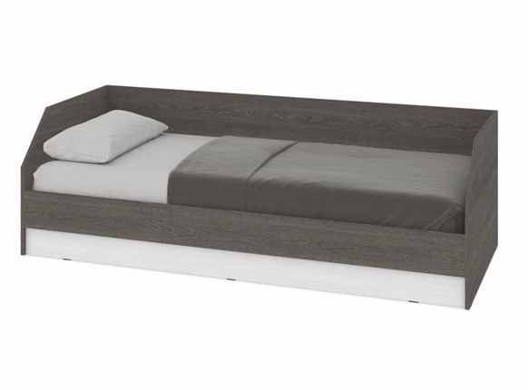 Подростковая кровать О81, Анкор темный - Анкор светлый в Смоленске - изображение