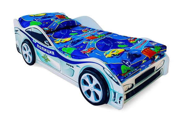 Кровать-машина детская Полиция в Смоленске - изображение