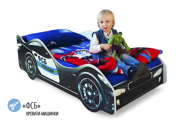 Кровать-машина в детскую ФСБ в Смоленске - изображение 1