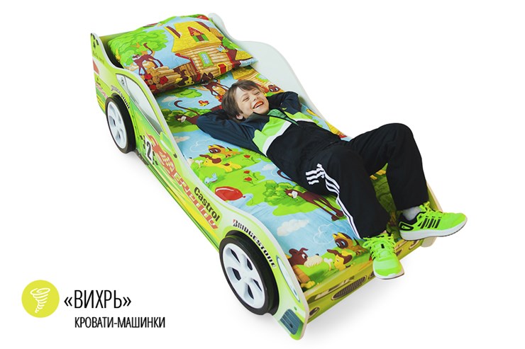 Детская кровать-машина Вихрь в Смоленске - изображение 1