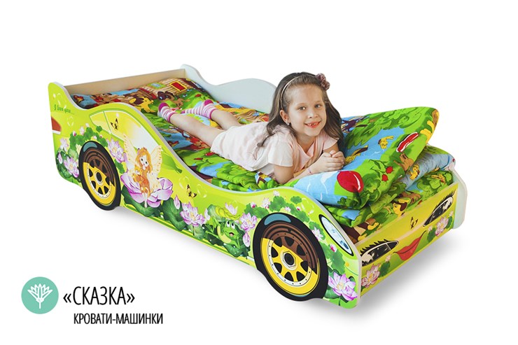 Детская кровать-машина Сказка в Смоленске - изображение 4