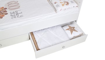 Детская кровать с комодом Фея 1100 Белый в Смоленске - предосмотр 10