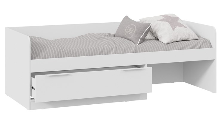 Кровать в детскую Марли Тип 1 (Белый) в Смоленске - изображение 1