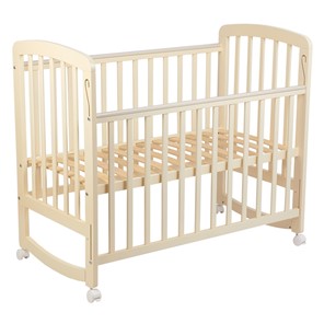 Кроватка для новорожденных POLINI Kids Simple 304 Бежевый в Смоленске - предосмотр