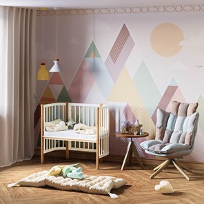Детская кровать POLINI Kids Simple 120 Белый / Бук в Смоленске - предосмотр 9