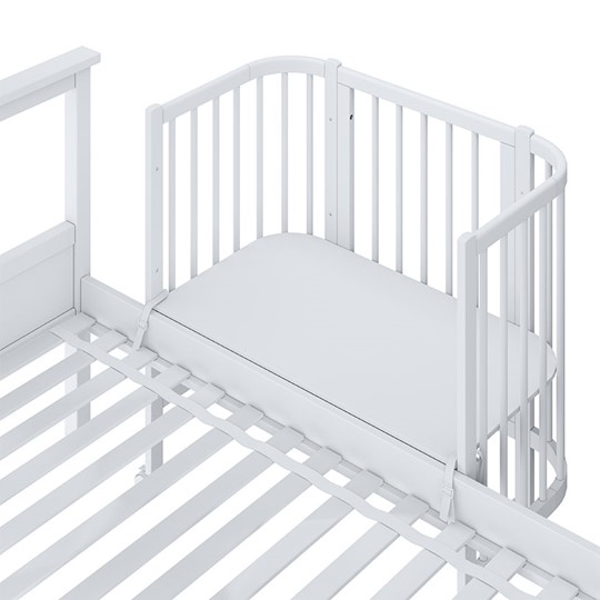 Приставная кровать POLINI Kids Simple 120 Белый в Смоленске - изображение 5