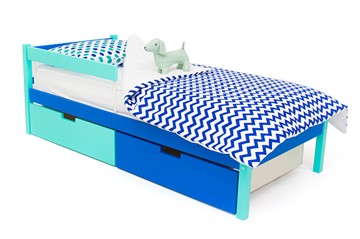 Детская кровать Skogen classic мятно-синия в Смоленске