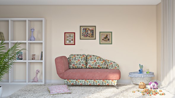 Детский диван Колибри-3 в Смоленске - изображение