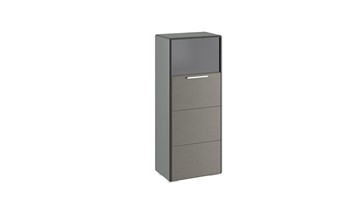 Шкаф Наоми комбинированный одностворчатый, цвет Фон серый, Джут ТД-208.07.28 в Смоленске