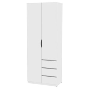 Шкаф 2-х дверный Мальта H188, Белый в Смоленске - предосмотр