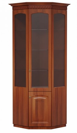 Угловой шкаф Гармония-4, витрина МЦН в Смоленске - изображение