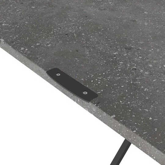 Стол трансформер АНДРЭ Loft (терраццо черный) в Смоленске - изображение 4