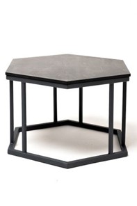 Интерьерный стол Женева  цвет серый гранит  RC658-50-50-4sis в Смоленске - предосмотр