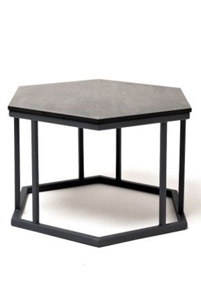 Интерьерный стол Женева  цвет серый гранит  RC658-50-50-4sis в Смоленске - изображение
