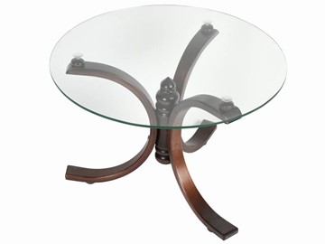 Стеклянный столик Лорд (темно-коричневый) в Смоленске