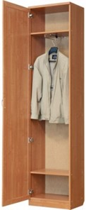 Шкаф-пенал 107 с выдвижной штангой, цвет Дуб Сонома в Смоленске - предосмотр 1