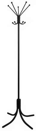 Вешалка напольная КР-10Л, цвет черный в Смоленске - изображение