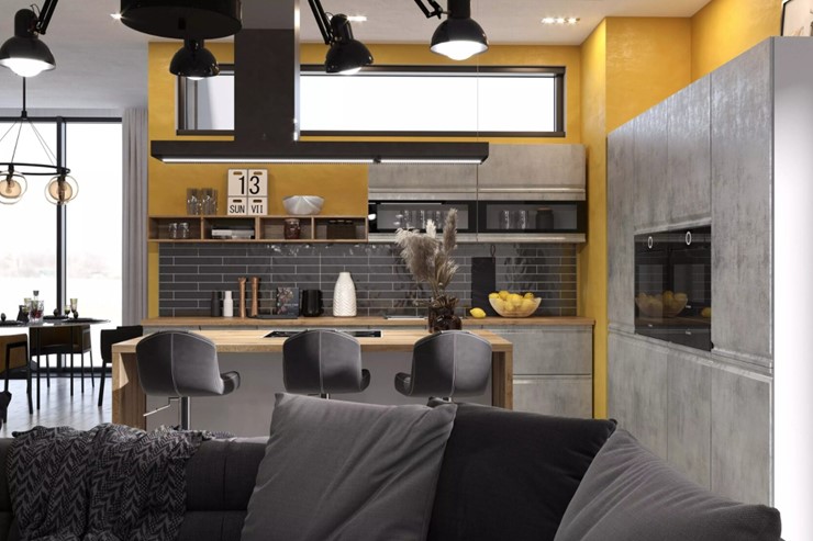 Модульный кухонный гарнитур Бронкс №1 в Смоленске - изображение 9
