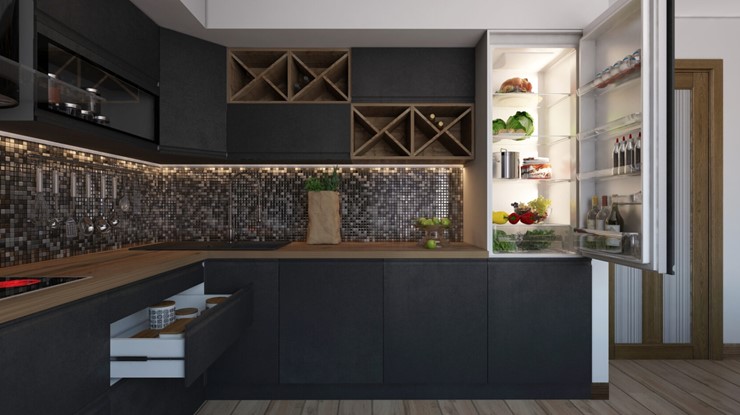Модульный кухонный гарнитур Бронкс №1 в Смоленске - изображение 11