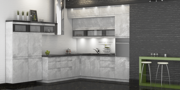Модульный кухонный гарнитур Бронкс №1 в Смоленске - изображение 4
