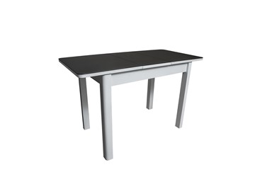 Кухонный стол раскладной Айсберг-1СТ белое-черное в Смоленске - предосмотр 1