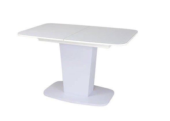 Кухонный стол раскладной Домино Белый в Смоленске - изображение