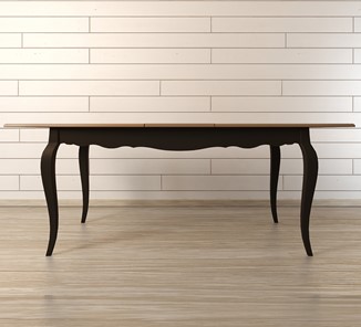Кухонный раздвижной стол Leontina (ST9338BLK) Черный в Смоленске - предосмотр 1