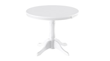 Кухонный стол раздвижной Орландо Т1, цвет Белый матовый (Б-111.02.1) в Смоленске - предосмотр