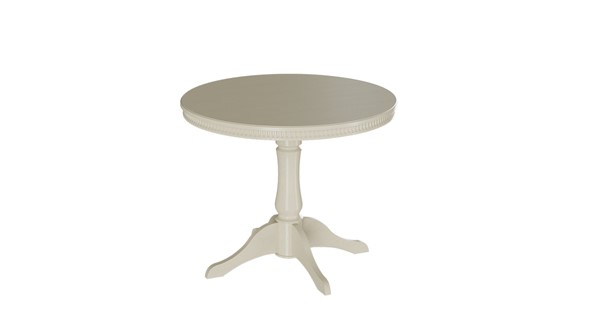Кухонный стол раскладной Орландо Т1, цвет Слоновая кость (Б-111.02.1) в Смоленске - изображение