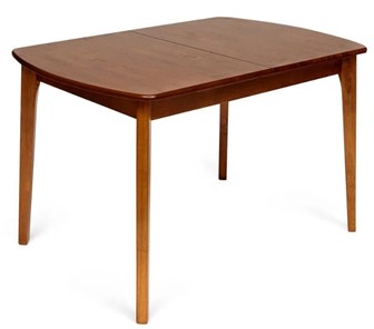 Кухонный стол раскладной ROBERTO (mod. EHR3248R+12 H4) гевея/мдф 120+30x80x76 rustic oak (дуб) в Смоленске