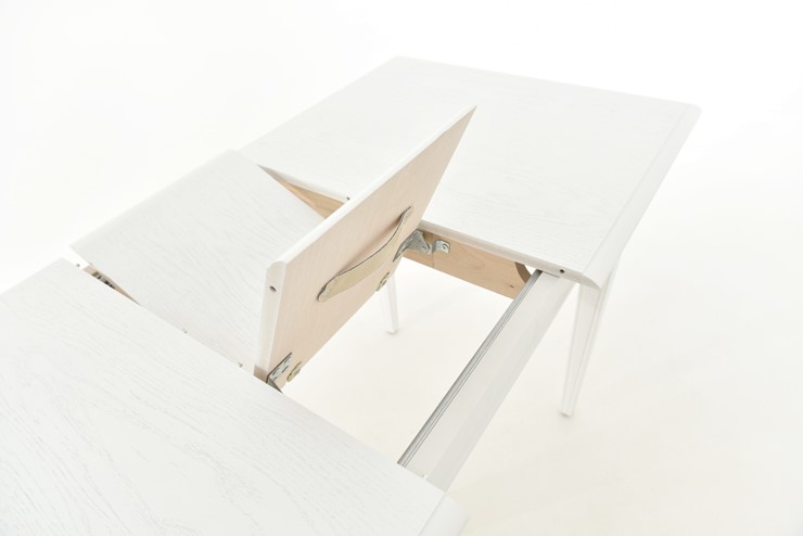Кухонный раздвижной стол Сиена исп.2, тон 9 (Морилка/Эмаль) в Смоленске - изображение 6