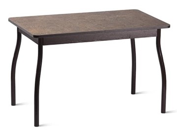 Кухонный стол Орион.4 1200, Пластик Урбан коричневый/Коричневый в Смоленске