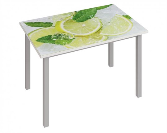 Кухонный стол раздвижной Фристайл-3, Лайм в Смоленске - изображение