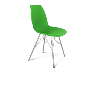 Обеденный стул SHT-ST29/S37 (зеленый ral 6018/хром лак) в Смоленске