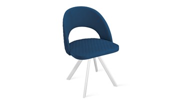 Кухонный стул Гэтсби К2 (Белый матовый/Велюр Confetti Blue) в Смоленске