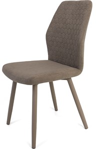 Обеденный стул Кальяри, ноги мокко круглые XL (R32)/велюр T173 Капучино в Смоленске