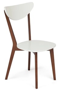 Кухонный стул MAXI (Макси), бук/МДФ 86x48,5x54,5 Белый/Коричневый (2 шт) арт.10464 в Смоленске