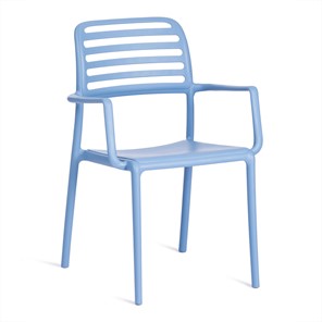 Обеденное кресло VALUTTO (mod.54) пластик, 58х57х86, Pale blue (бледно-голубой) арт.20124 в Смоленске