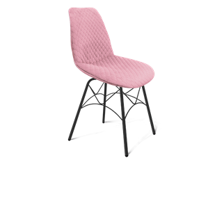 Обеденный стул SHT-ST29-С22 / SHT-S107 (розовый зефир/черный муар) в Смоленске