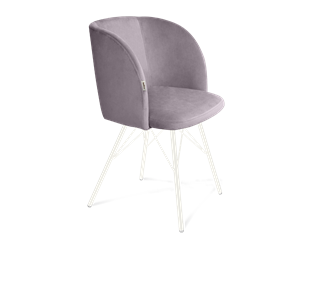 Обеденный стул SHT-ST33 / SHT-S37 (сиреневая орхидея/белый муар) в Смоленске