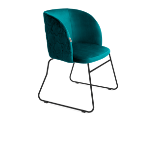 Обеденный стул SHT-ST33-1 / SHT-S167 (альпийский бирюзовый/черный муар) в Смоленске