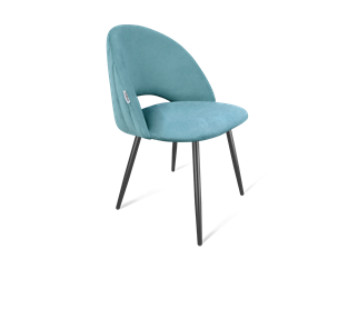 Обеденный стул SHT-ST34-1 / SHT-S95-1 (голубая пастель/черный муар) в Смоленске - предосмотр