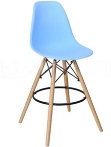 Барный стул DSL 110 Wood bar (голубой) в Смоленске