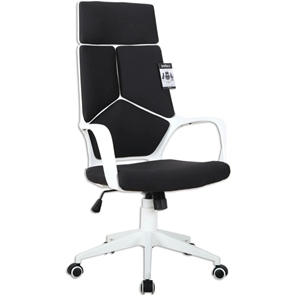 Кресло Brabix Premium Prime EX-515 (пластик белый, ткань, черное) 531812 в Смоленске
